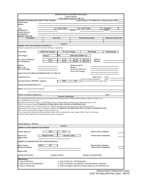 Get easy access to the forms you need for any epf transaction. Vendor Registration Form -VRF 3 0 | Invoice | Payments
