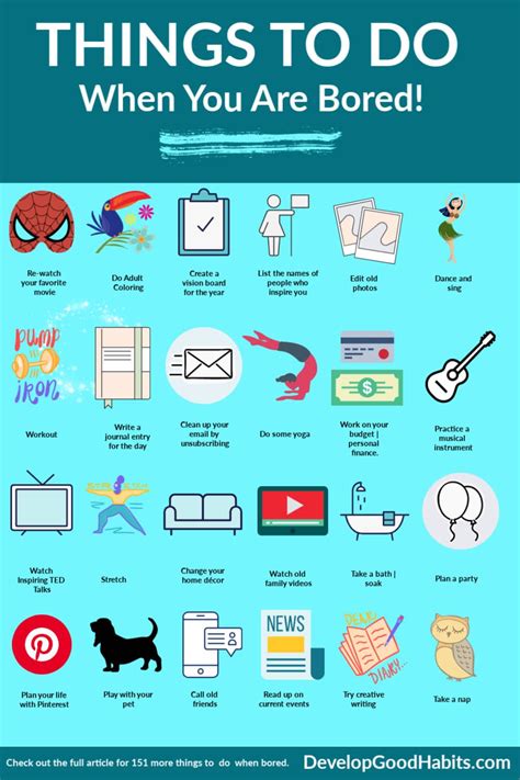 Productive things to do when bored | Things to do when bored ...