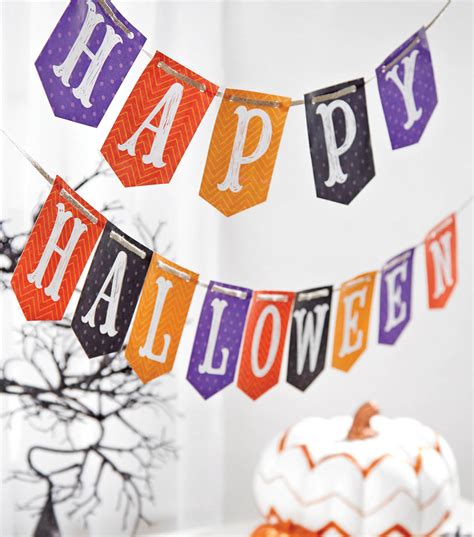 Happy Halloween Banner Printable Printable Word Searches