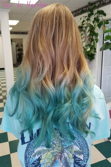 The Best Teal Hair Color Highlights Scaleinspire