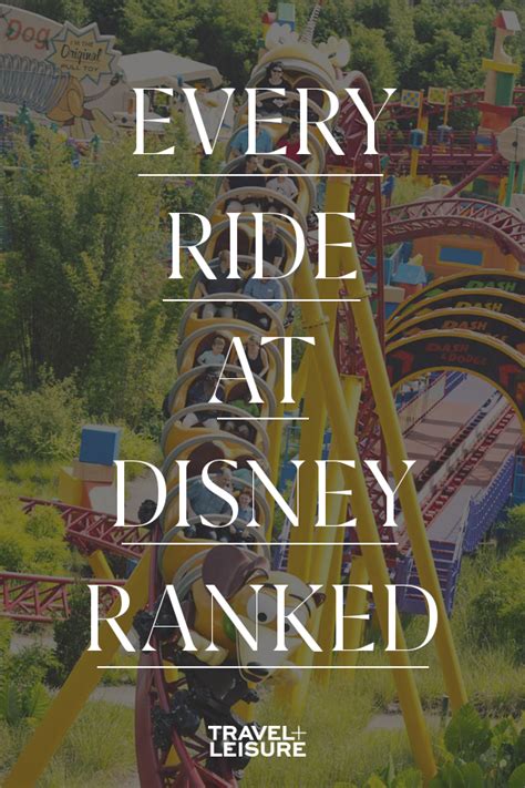 Every Single Ride At Walt Disney World Ranked Disney World Rides