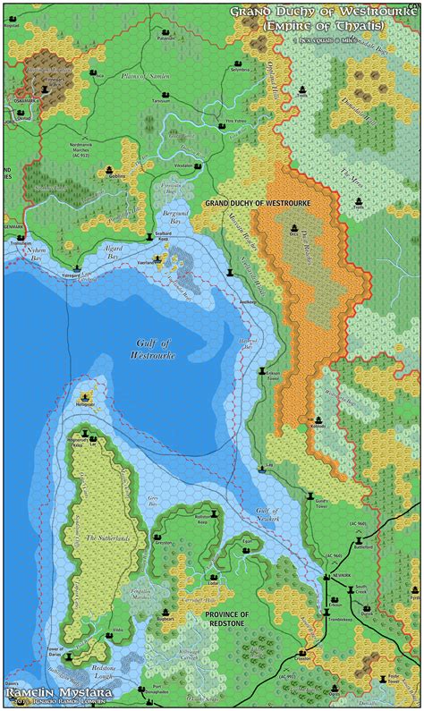 8 Miles Per Hex Fantasy Map Fantasy World Maps Terrain Map