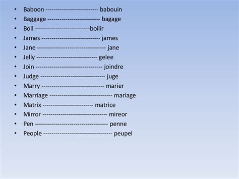 Eng424 14 English Words Originally Borrowed From French