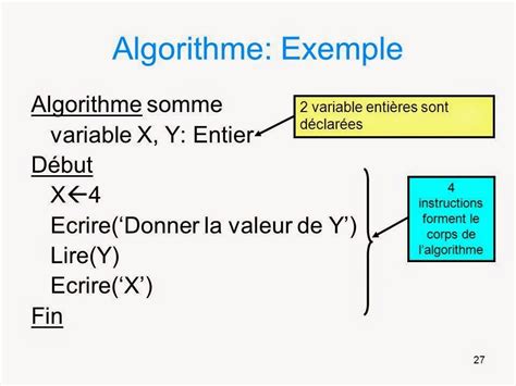 Exercice Corrig Algorithme Structure It Rative