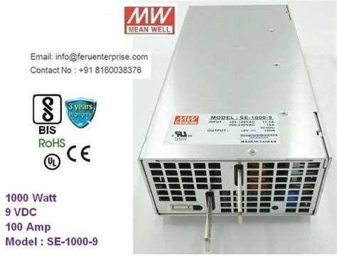 Se Meanwell Smps Power Supply Efficiency At Best Price In Ahmedabad Feru Enterprise