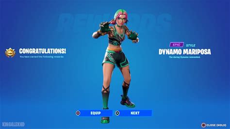 How To Get Dynamo Mariposa Style And Midnight Mariposa Style Free In Fortnite Mariposa Skin Youtube