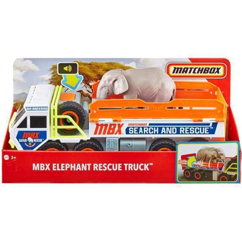 Matchbox Elephant Off Road Rescue Adventure Set Όχημα Διάσωσης