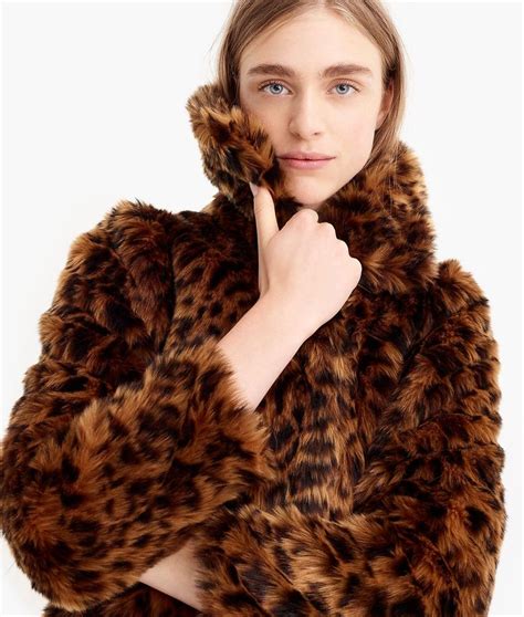 J Crew New Fall And Winter Collection The Style Files Faux Fur Jacket