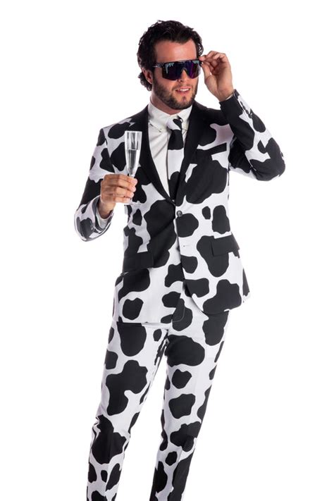 The Milk Me Cow Print Party Blazer