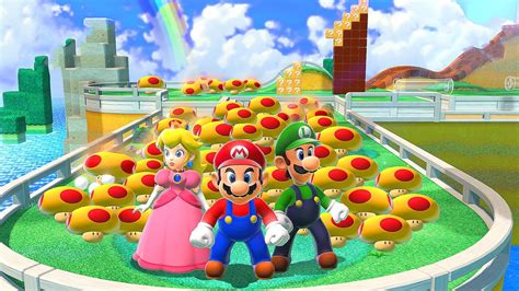 Can Mario Luigi And Peach Collect 999 Mega Mushroom´s In Super Mario