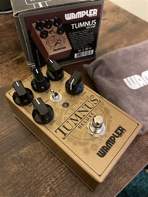 Wampler Tumnus Deluxe Klon Boostoverdrive With Toggle Reverb