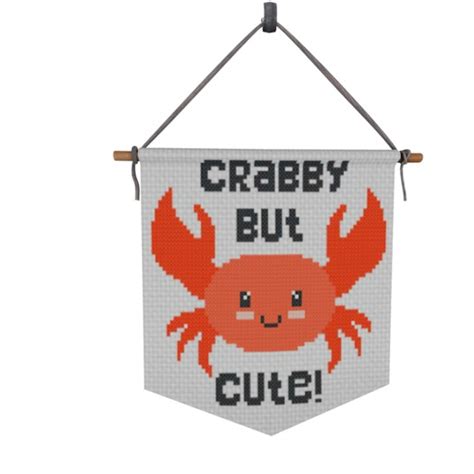 second life marketplace vulgar cross stitch crabby package