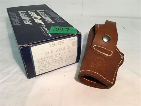 Smith And Wesson Leather Holster As New