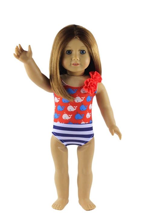 christmas xas t 18 inch american girl doll swimsuit clothes dress fits 18 american girl