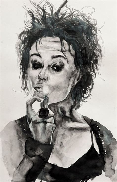 Marla Singer Watercolour By Roksana Eret Artfinder