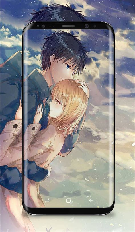 Share anime wallpapers with your friends. Anime Couple Kissing Wallpaper cho Android - Tải về APK
