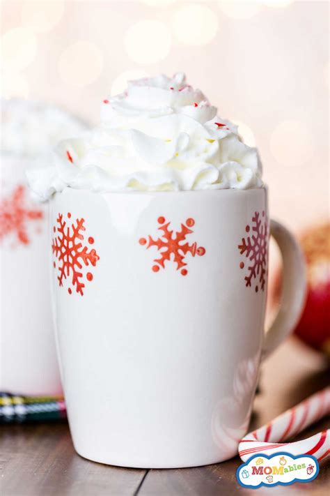 How To Make Peppermint Hot Chocolate Momables