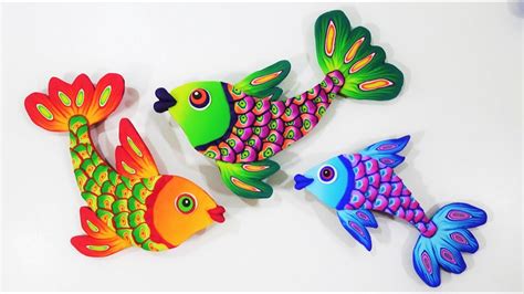 Fun Fish In Polymer Clay A Tutorial Youtube