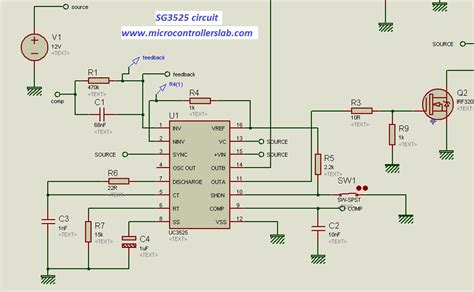 Activating this circuit by applying a positive signal on pin 10 performs two functions: DC to DC converter using push pull topology