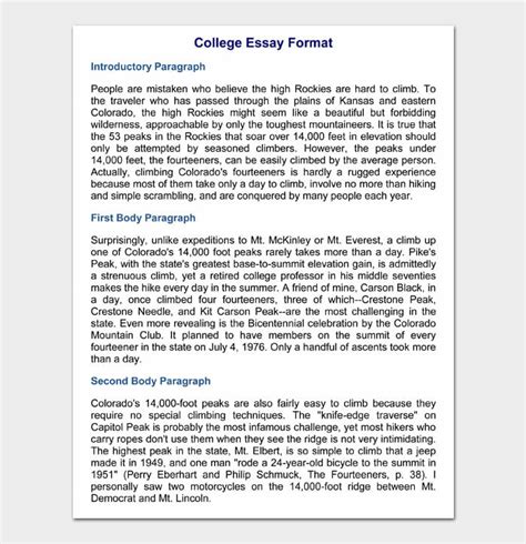 How To Format A College Essay Step By Step Guide With Examples