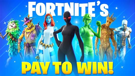 15 Fortnite Pay To Win Skins Youtube