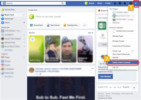 Switch Between Classic And New Facebook Layout Sociallypro