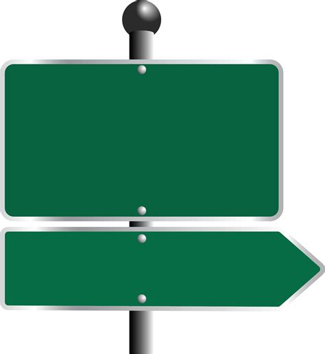 Blank Street Signs Png Png Image Collection