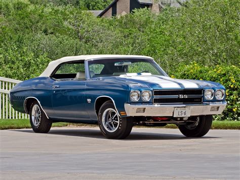 1970 Chevrolet Chevelle S S 454 Ls6 Convertible Muscle Classic