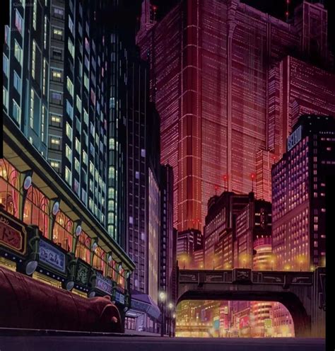 The Neo Tokyo Of Akira 1988 Anime City Neo Tokyo Akira Anime