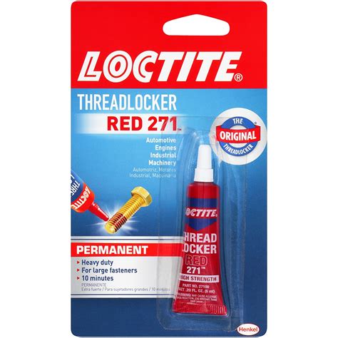 Loctite Threadlocker Red 271020 Fl Oz209741 Uk