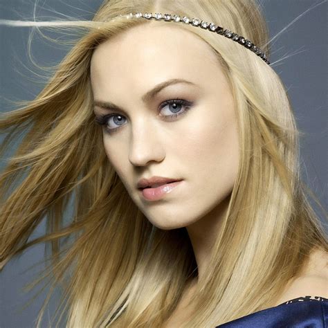 Yvonne Strahovski Blonde Face Full Hd Wallpaper