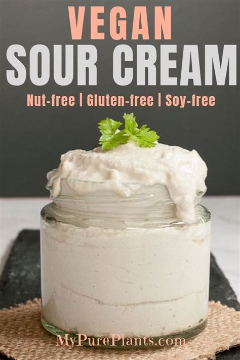 It S A Quick And Easy 5 Minute Homemade Dairy Free Sour Cream Recipe