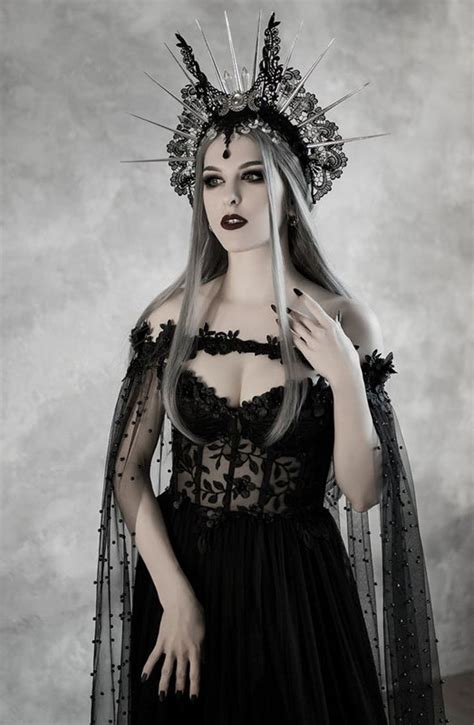 Gothic Editorial Vestidos De Casamento Gótico Noiva Gótica