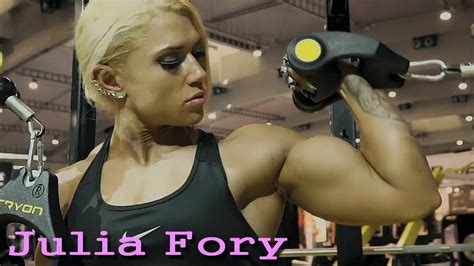 Julia Fory Extremely Beautiful And Powerful Swiss Ifbb Womens Physique Youtube