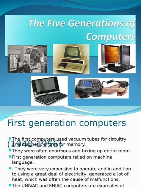 The Five Generations Of Computer Pdf