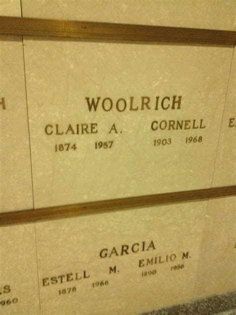Cornell Woolrich Found A Grave