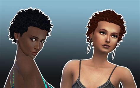 Sims 4 Hairs ~ Mystufforigin Close Curls For Her