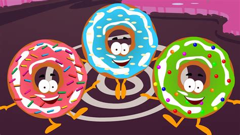 Five Little Doughnuts Five Little Donuts Nursery Rhymes For Kids