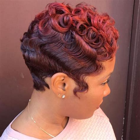 50 most captivating african american short hairstyles and haircuts finger waves short hair