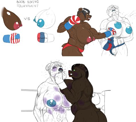 Rule 34 2017 American Flag Boxing Gloves Anthro Ass Bear Belly Big