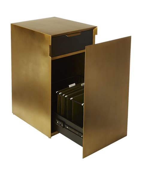 Shop for modern file cabinets and storage cabinets at eurway and get free shipping on most orders over $75! Gold CB2 File Cabinet for Office Organization Home Decor ...