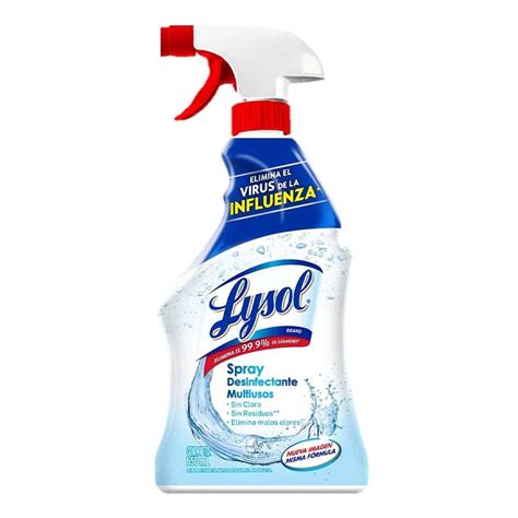 Desinfectante Multiusos Lysol En Spray 650 Ml Walmart