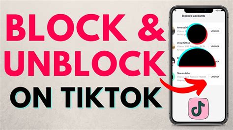 How To Block And Unblock Someone On Tiktok Youtube