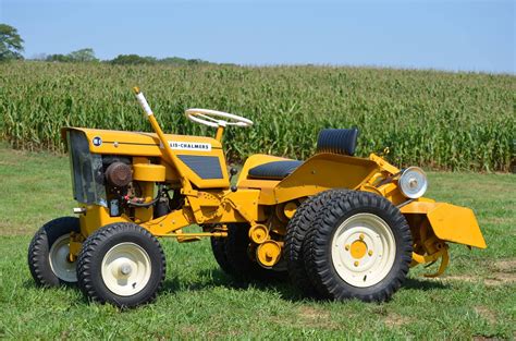 1962 Allis Chalmers B1 With Rotary Tiller Attachment Tractors Lawn