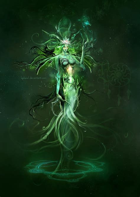 Nature Goddess Art Fantasy Art