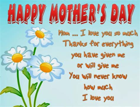 Maybe you would like to learn more about one of these? Happy Mother's Day Quotes, Messages, Poems & Cards