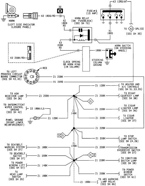 Dakota Headlight Switch Wiring Diagram