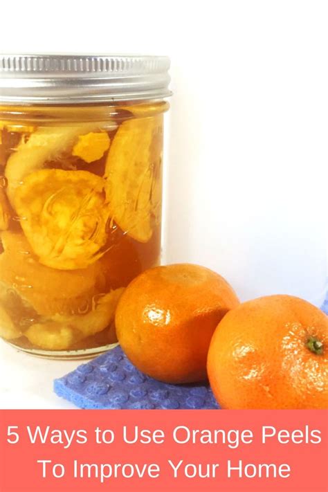 5 Ways To Use Leftover Orange Peels To Improve Your Home Orange Peel