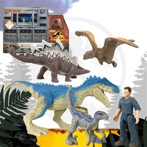 Jurassic World Dominion Chaotic Cargo Pack Mini Figure Mattel Cracken Shop