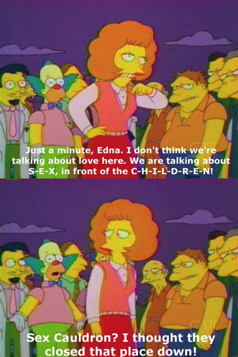 sex [the simpsons] televisionquotes